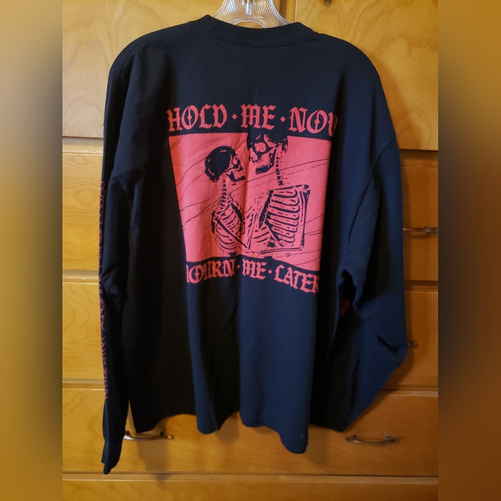 Emo's Not Dead Mourn Me Later Long Sleeve T-shirt Size XL